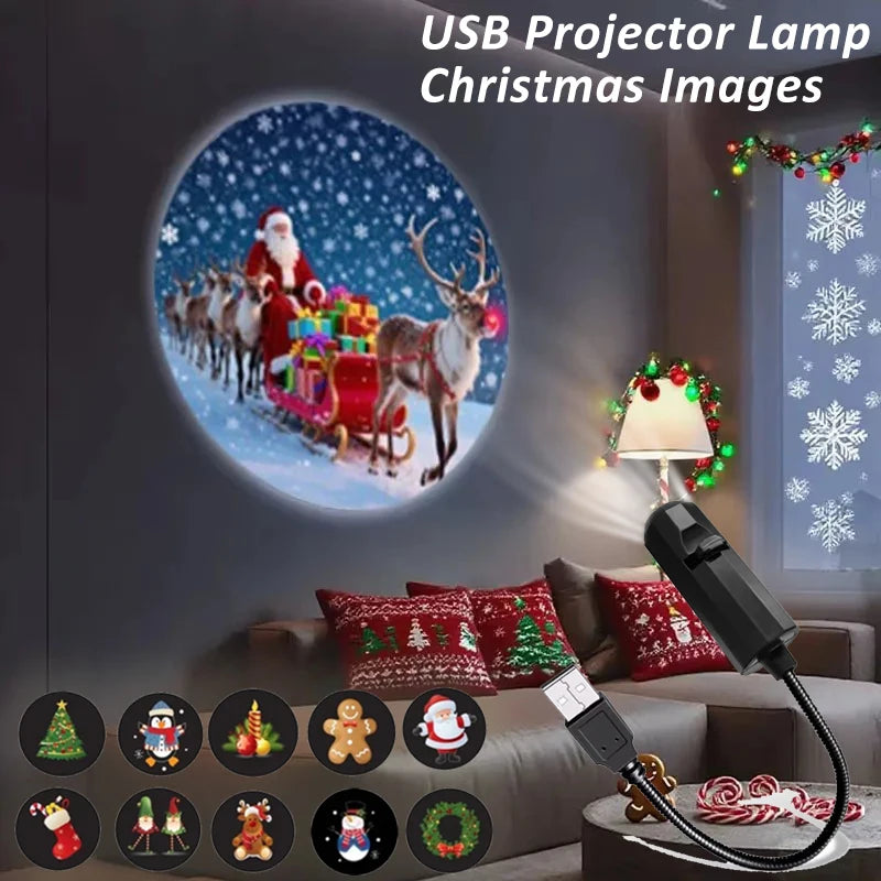 SleighGlow Christmas Projector